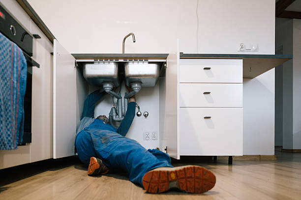 Professional Leak Detection technician working in Harrisonville, PA